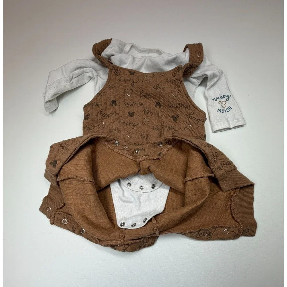 Baby Boy Clothes Lot 12M Carter’s Cat & Jack Disney Sleepers Outfit Set
